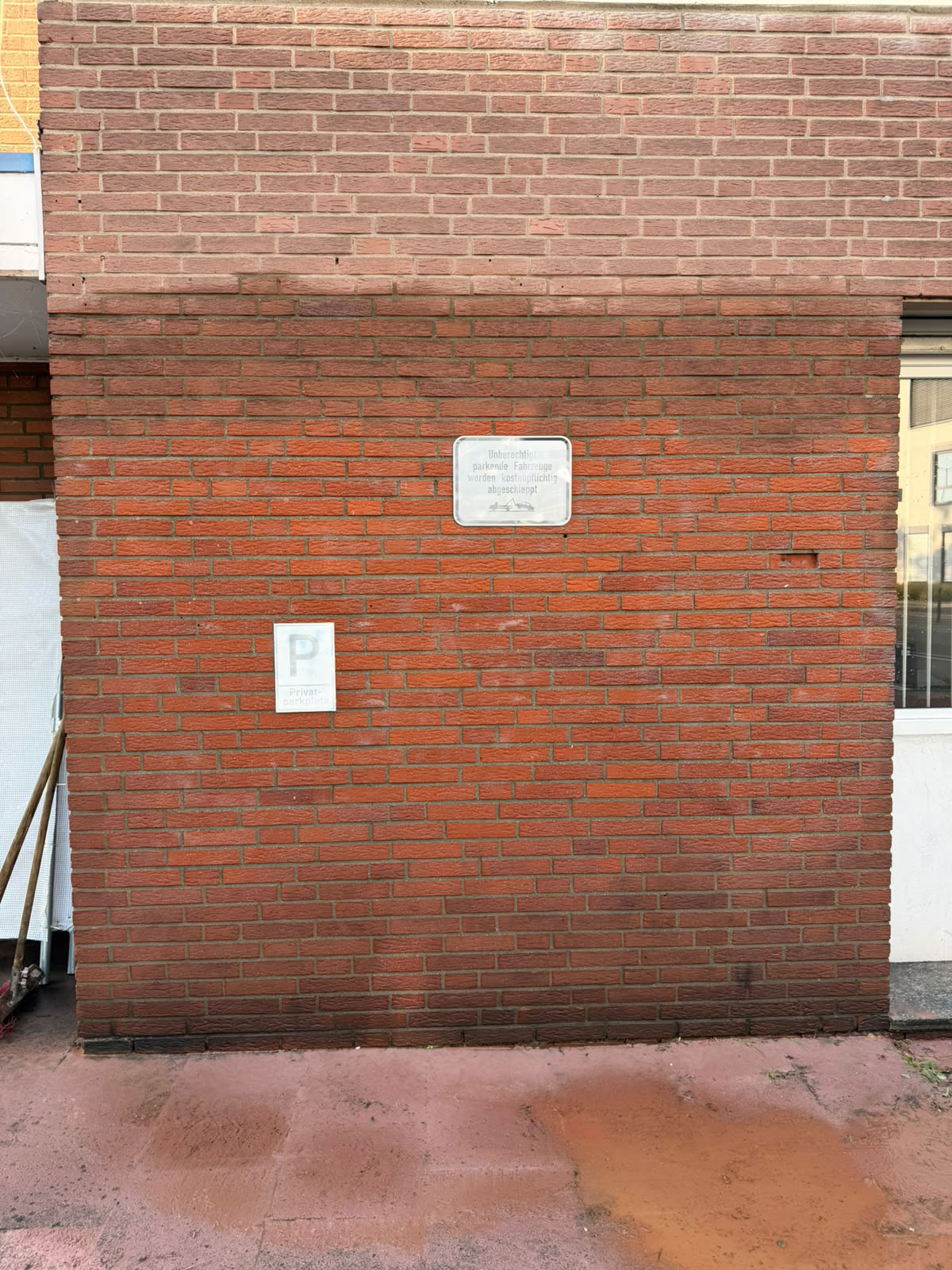 Graffiti Entfernung nachher